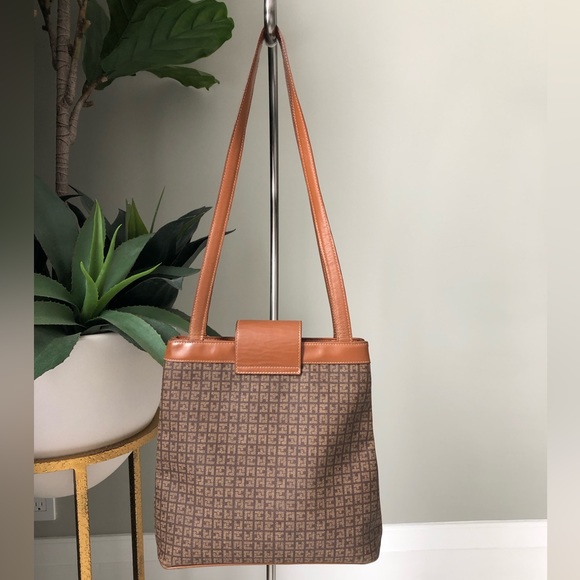 Vintage Ted Lapidus Paris Shoulder Bag, authentic EUC.  Signature Bag Rare - Picture 4 of 11